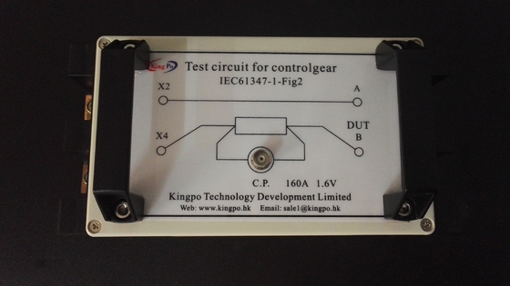 Controlgear/ライト測定装置のためのIEC 61347-1-2012図3テスト回路
