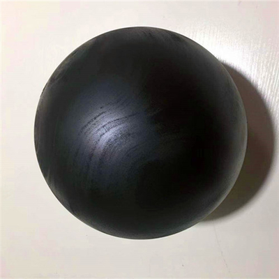 鈍く黒い塗られた木球- 200mmのIEC60335-2-23直径
