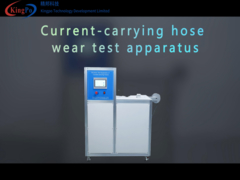 IEC 60335-2-2試験用真空通電ホース試験機