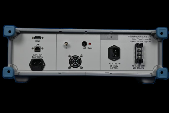 IEC残電圧試験のための医療試験機器には,ケーブルと校正証明書が含まれます.