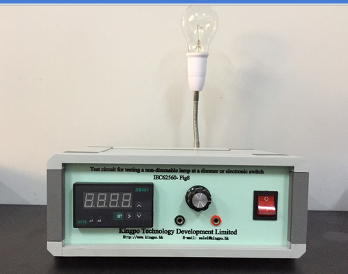 調光器または電子スイッチの非DimmableランプのためのIEC62560-1図8テスト回路