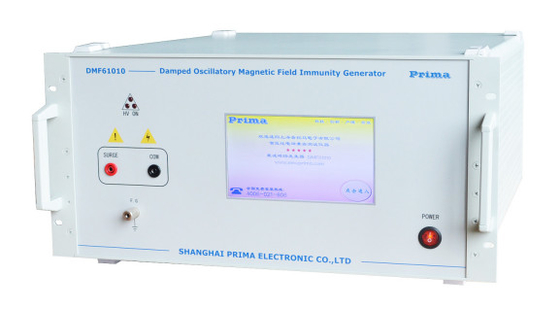 IEC61000-4-10によって弱められる振動の磁界の発電機DMF61010