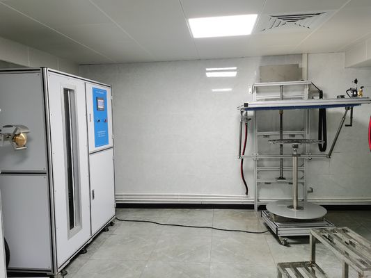 侵入保護試験用、調整可能な滴下高さとステンレス鋼構造を備えたIEC60529 IPX6K IP試験装置